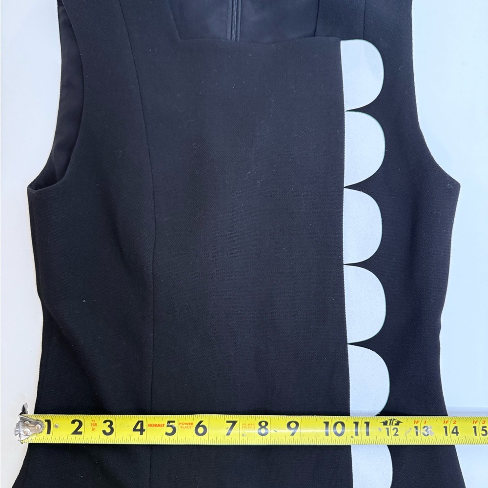 Victoria Victoria Beckham Black White Mini Cocktail Formal Wedding Party Dress 2 - Picture 12 of 16